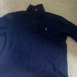 Polo by Ralph Lauren Blue Zip Up Sweater
